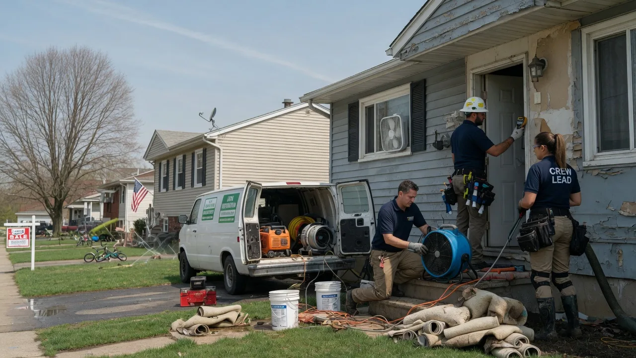 Flood Cleanup in La Madera, NM near me